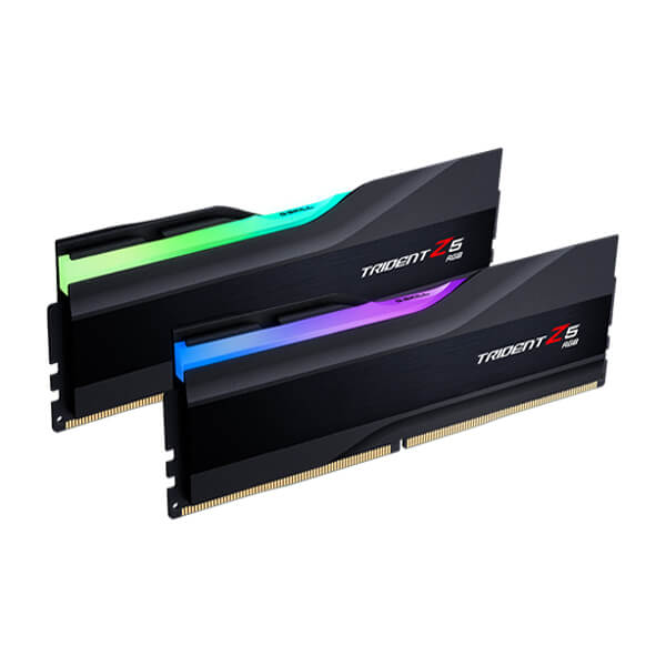G.Skill Trident Z5 RGB 32GB (16GBx2) DDR5 6000MHz Desktop RAM (Matte Black)